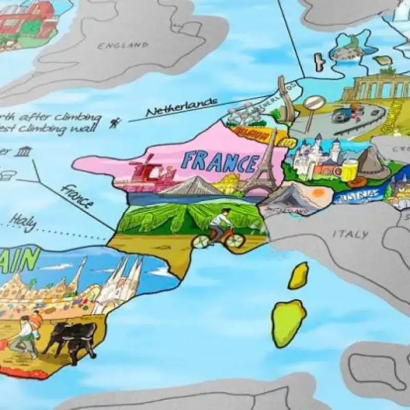 dv bucketlist mapa scratch edition (en)