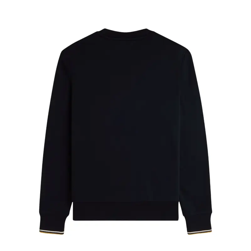 fred perry camisola com gola redonda