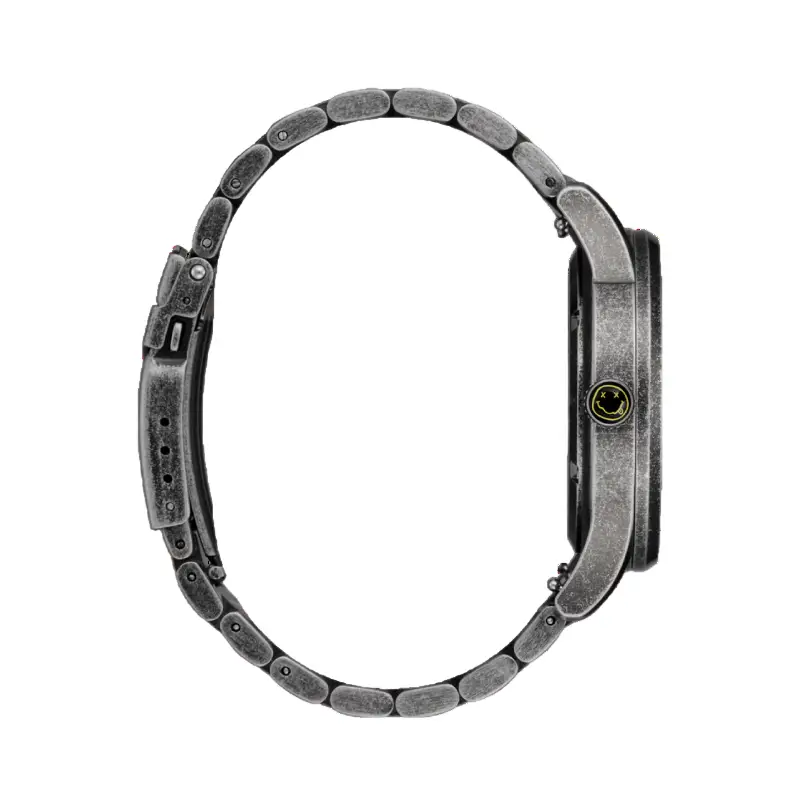 nixon x nirvana relógio sentry wobble