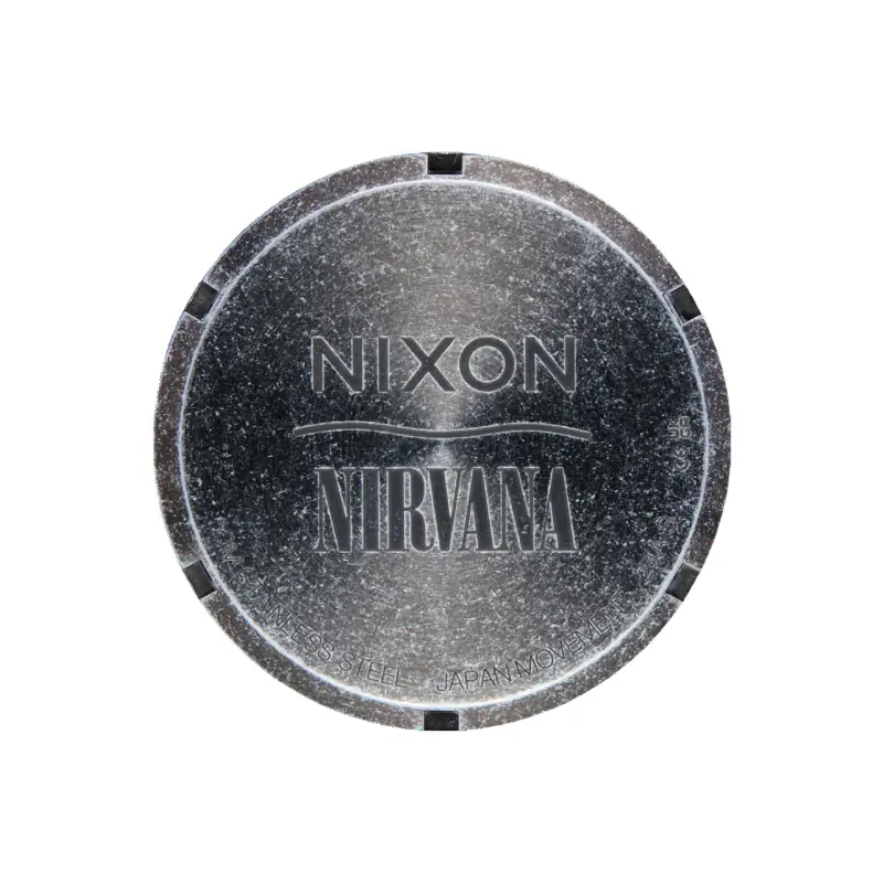 nixon x nirvana relógio sentry wobble