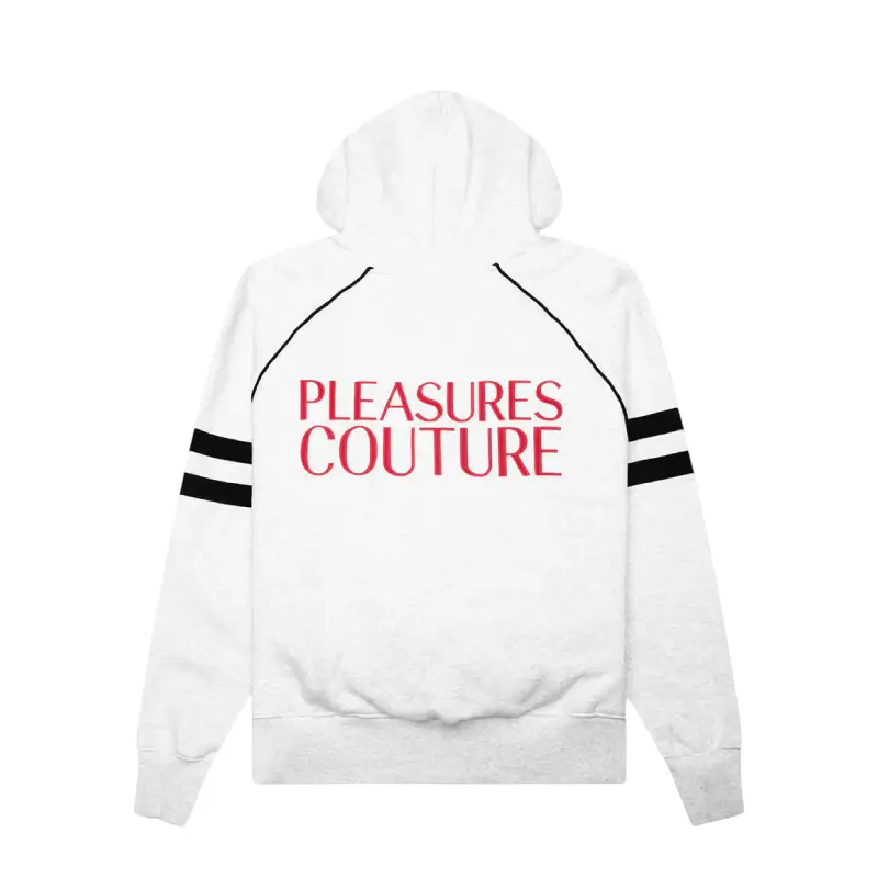 pleasures camisola com carapuço couture