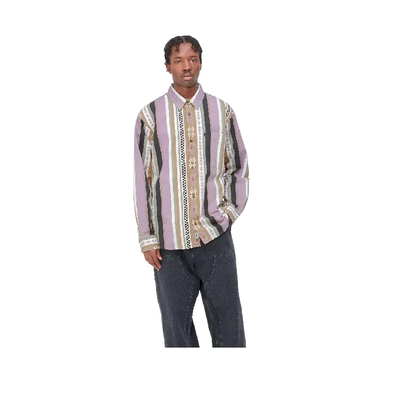 carhartt camisa coba stripes