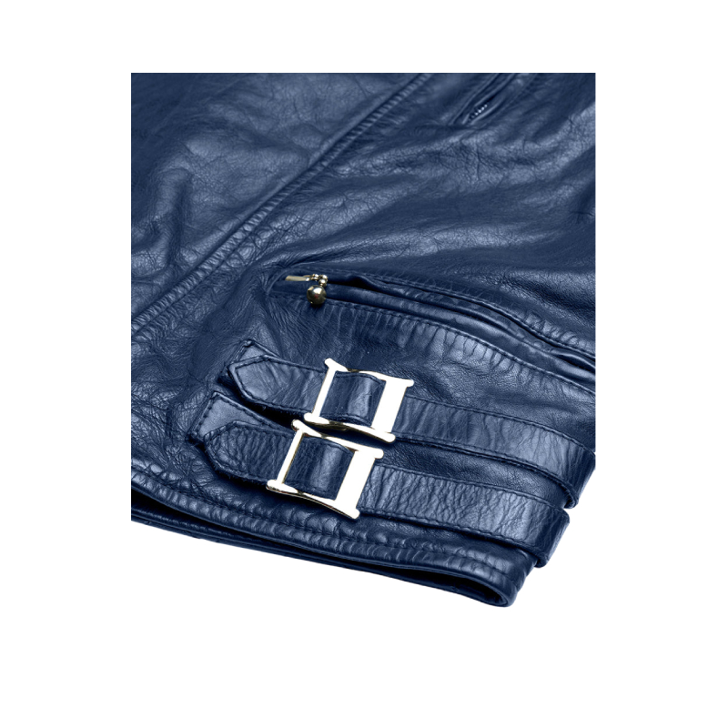 deus ex-machina casaco lightning leather
