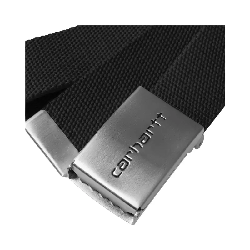 carhartt wip cinto clip chrome