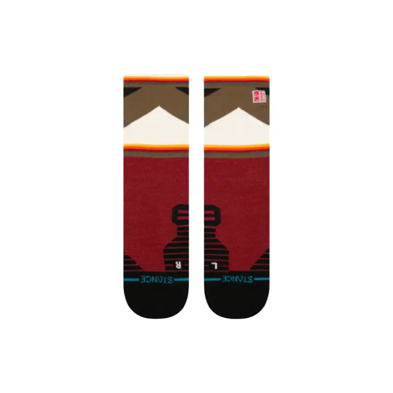stance meias jimmy chin mid wool