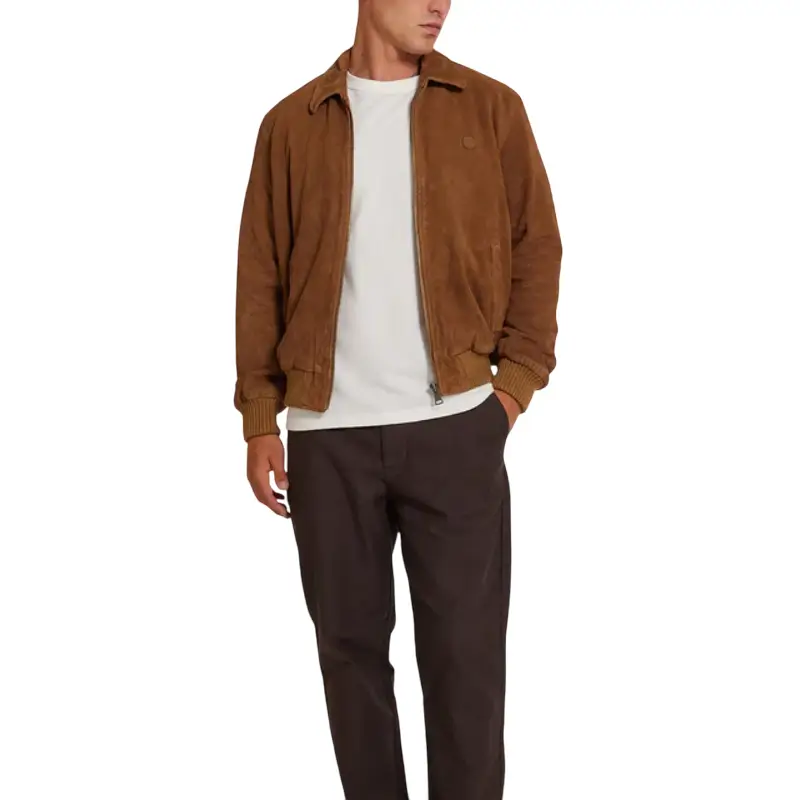 deus ex-machina casaco suede sandstorm