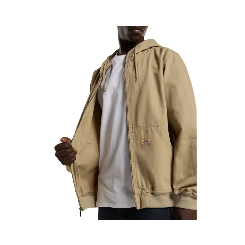 dickies casaco com carapuço duck canvas