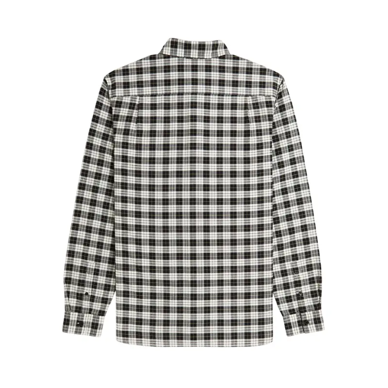 fred perry camisa tartan oxford