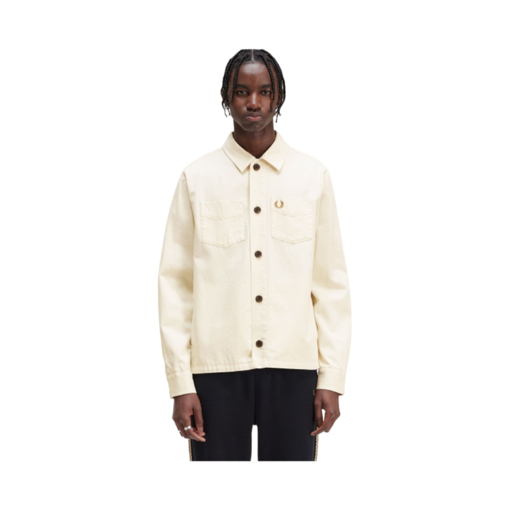 fred perry camisa em sarja 