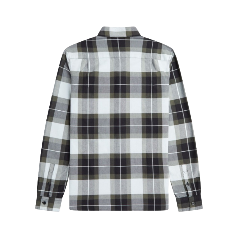 fred perry camisa em tartan