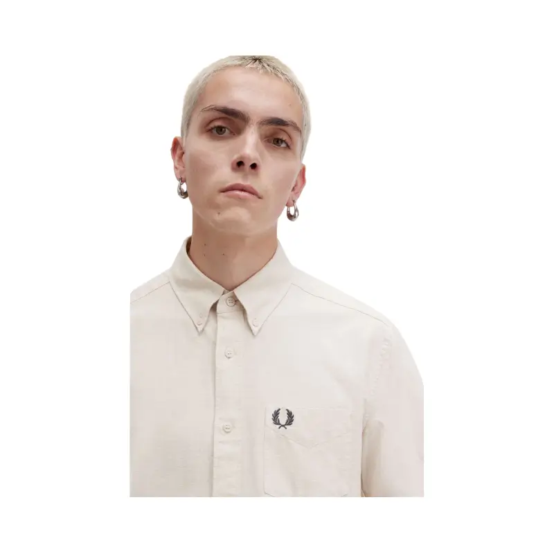 fred perry camisa oxford