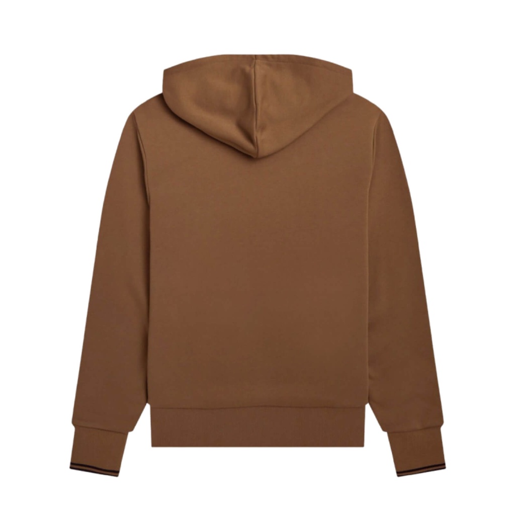 fred perry camisola com carapuço borda ponto descontinuado