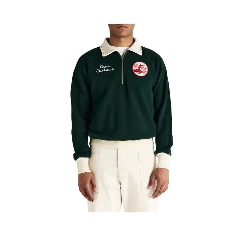deus ex-machina camisola com zip racing specter