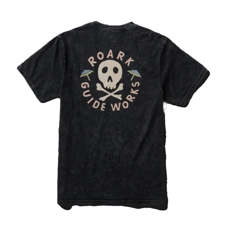 roark t-shirt guideworks skull