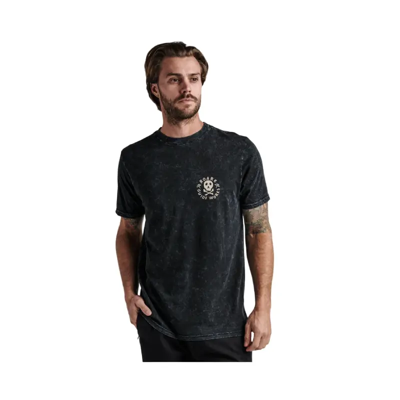 roark t-shirt guideworks skull