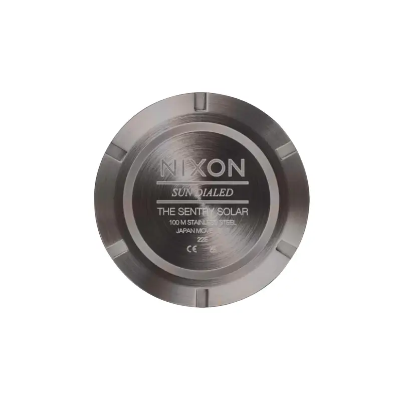 nixon relógio sentry solar 