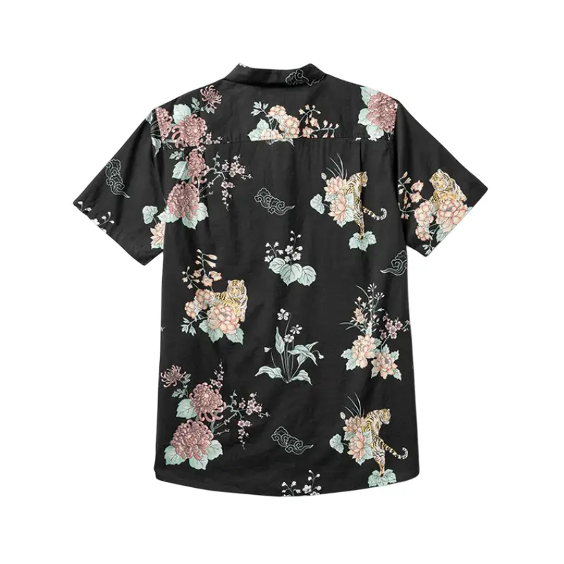 roark x jamie thomas camisa tiger lotus