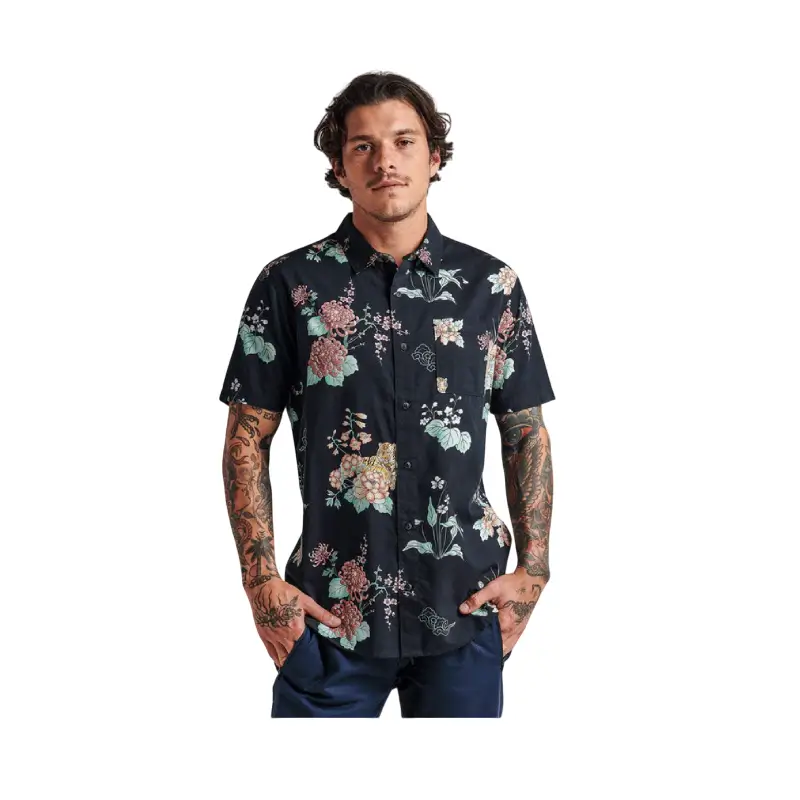 roark x jamie thomas camisa tiger lotus