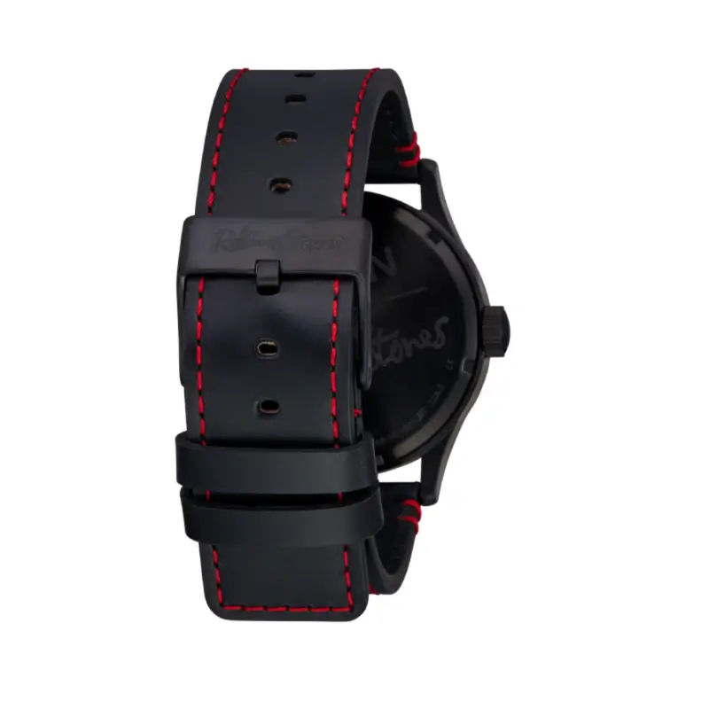 nixon x rolling stones relógio sentry pele