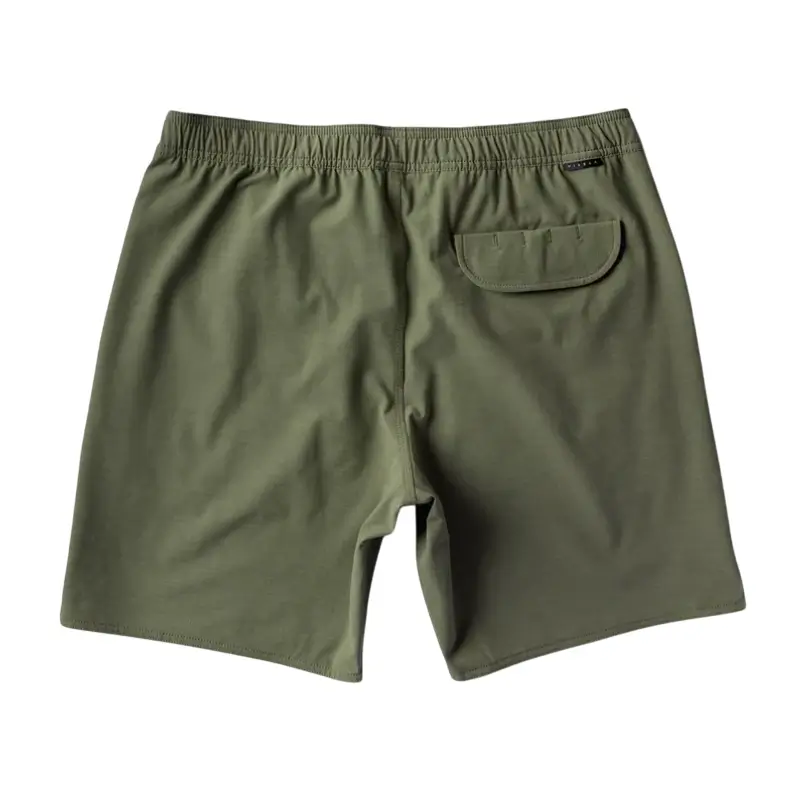 vissla calções de banho solid sets 17.5''