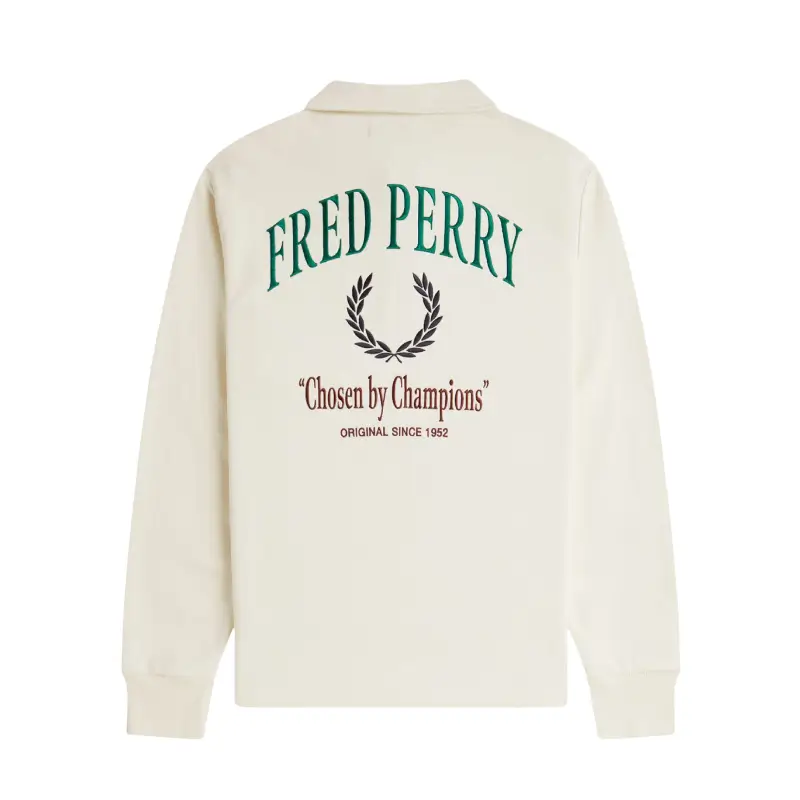 fred perry camisola com colarinho