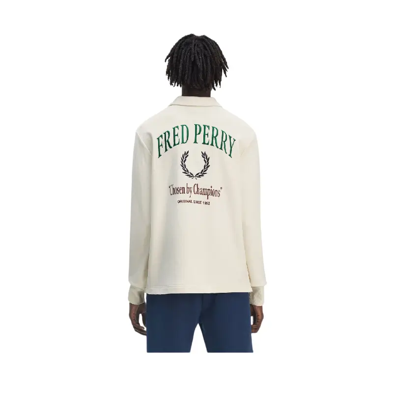 fred perry camisola com colarinho