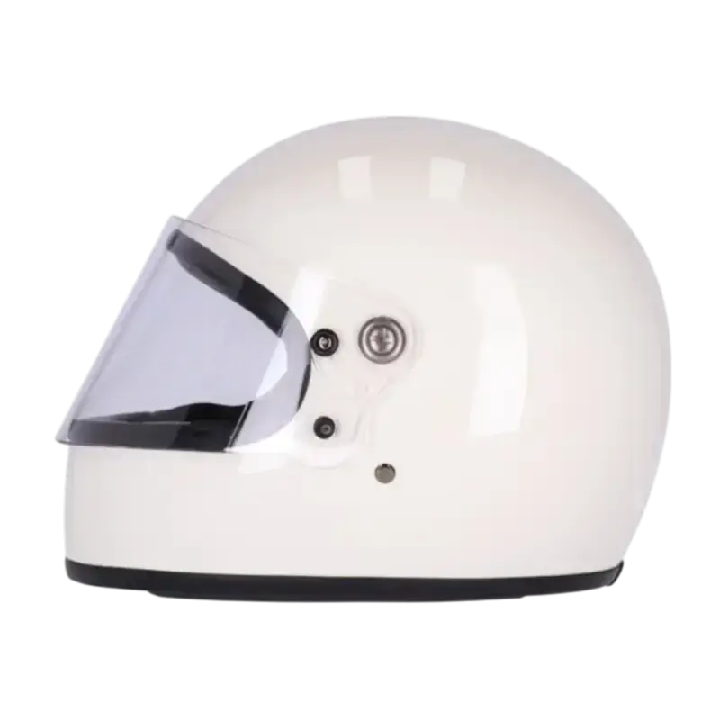 Capacete Roeg Chase vintage branco