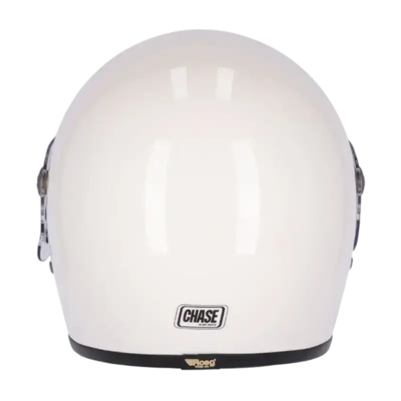 Capacete Roeg Chase vintage branco