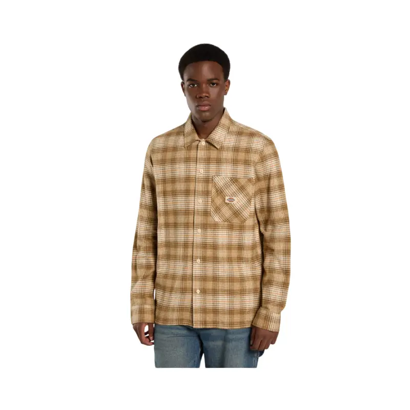 dickies camisa forest check