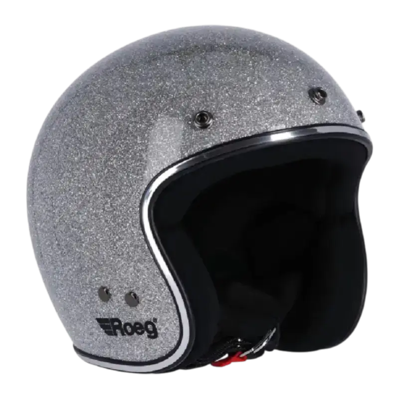 Capacete Roeg JETT Disco ball prata