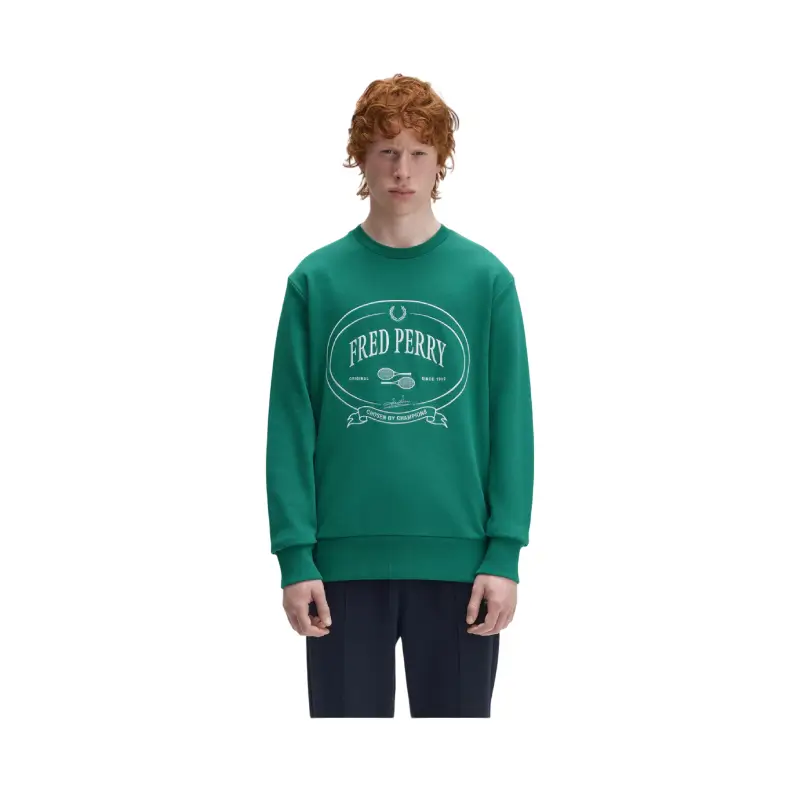 fred perry camisola chosen by champions