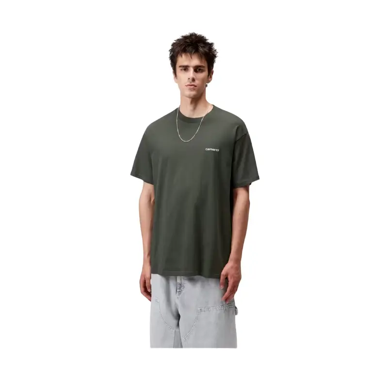 carhartt wip t-shirt script embroidery