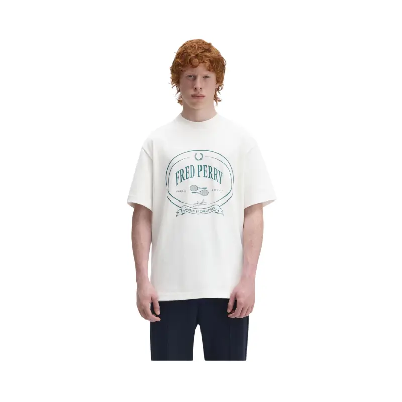 fred perry t-shirt chosen by champions