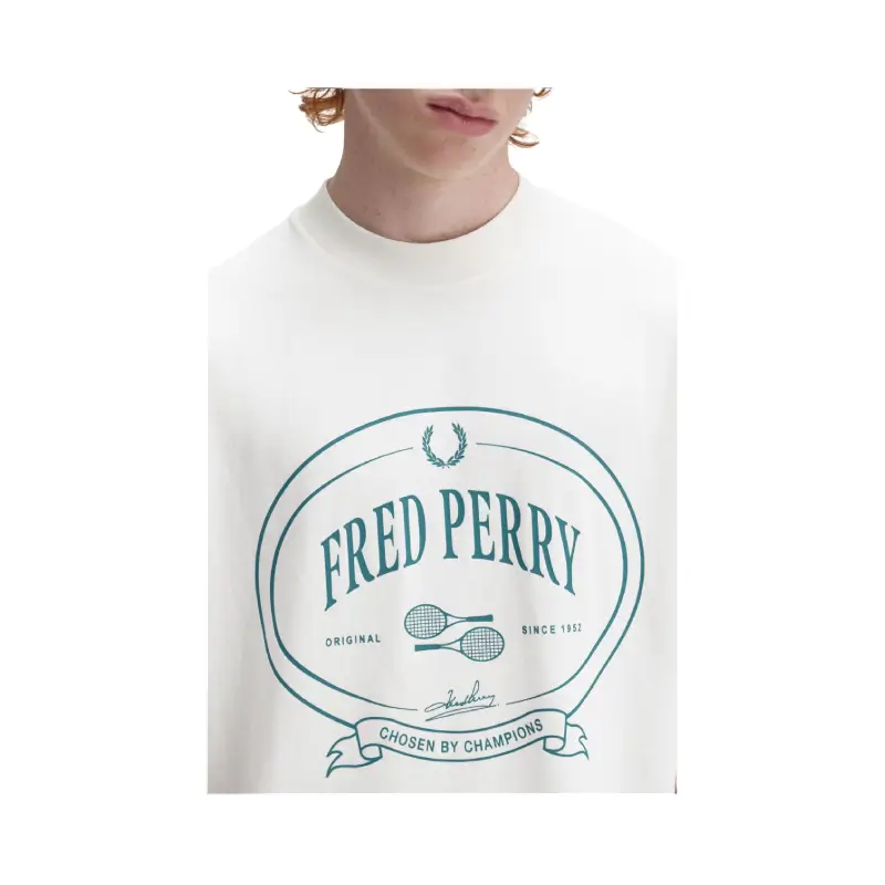 fred perry t-shirt chosen by champions