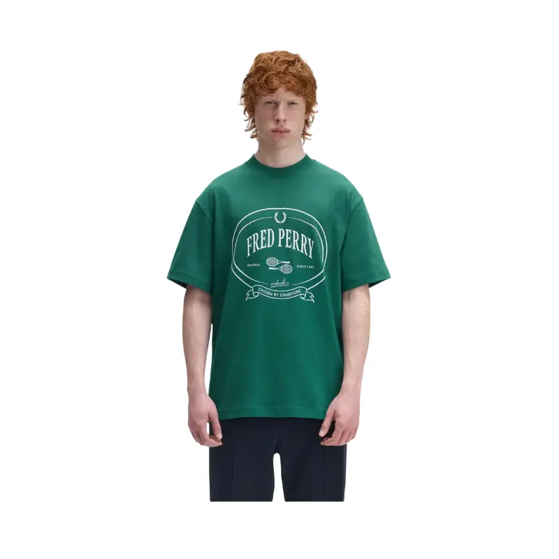 fred perry t-shirt chosen by champions