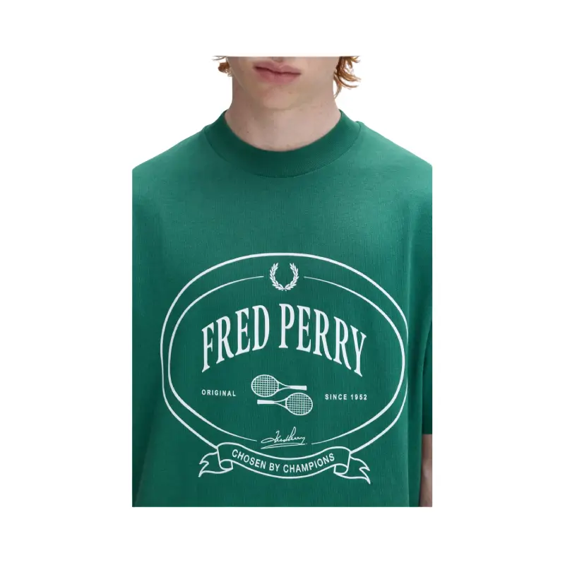fred perry t-shirt chosen by champions