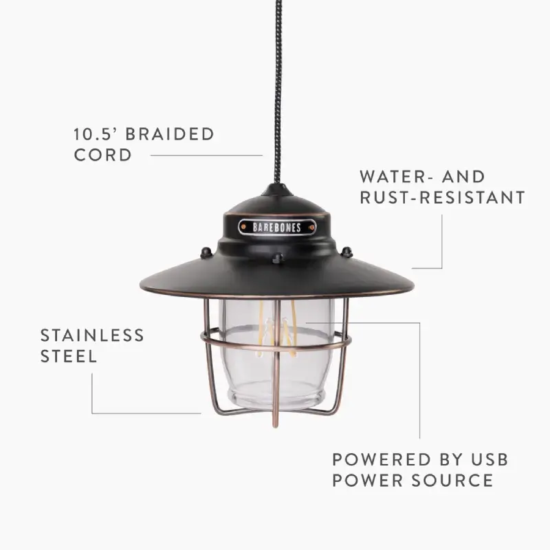 barebones luz pendente de posto avançado