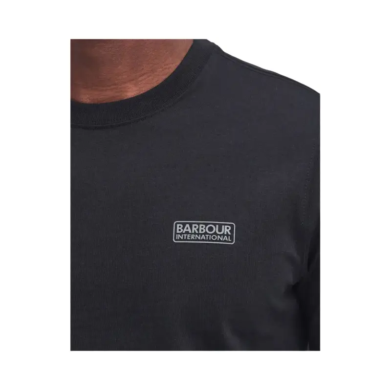 barbour international t-shirt small logo