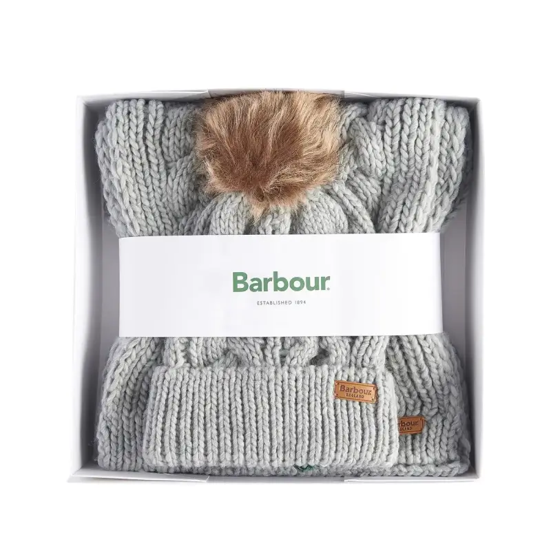 barbour kit gorro +cachecol penshaw