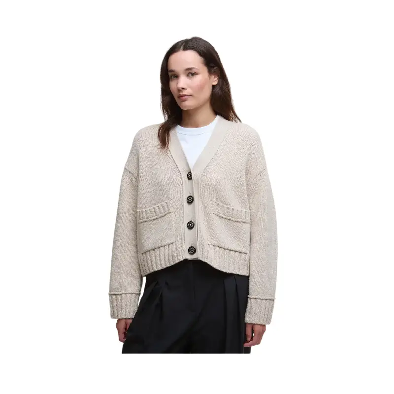 barbour casaco malha faye 