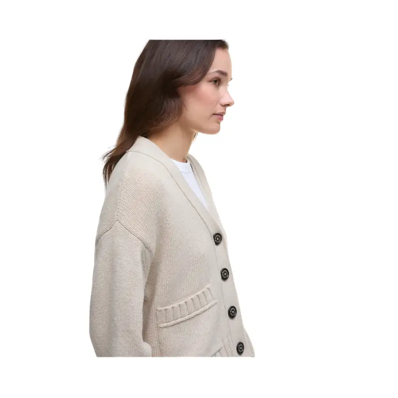 barbour casaco malha faye 