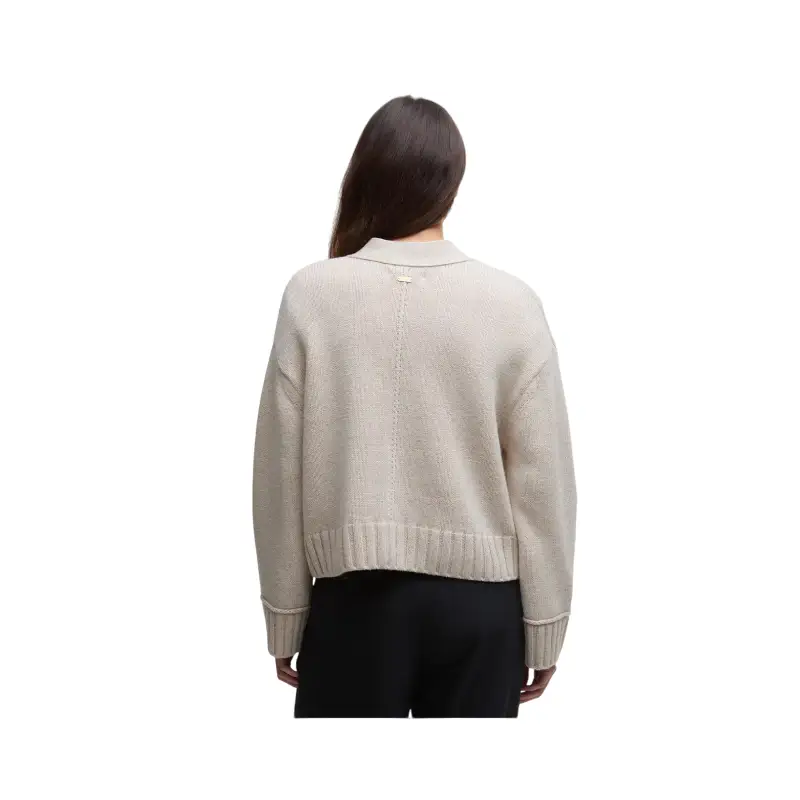 barbour casaco malha faye 