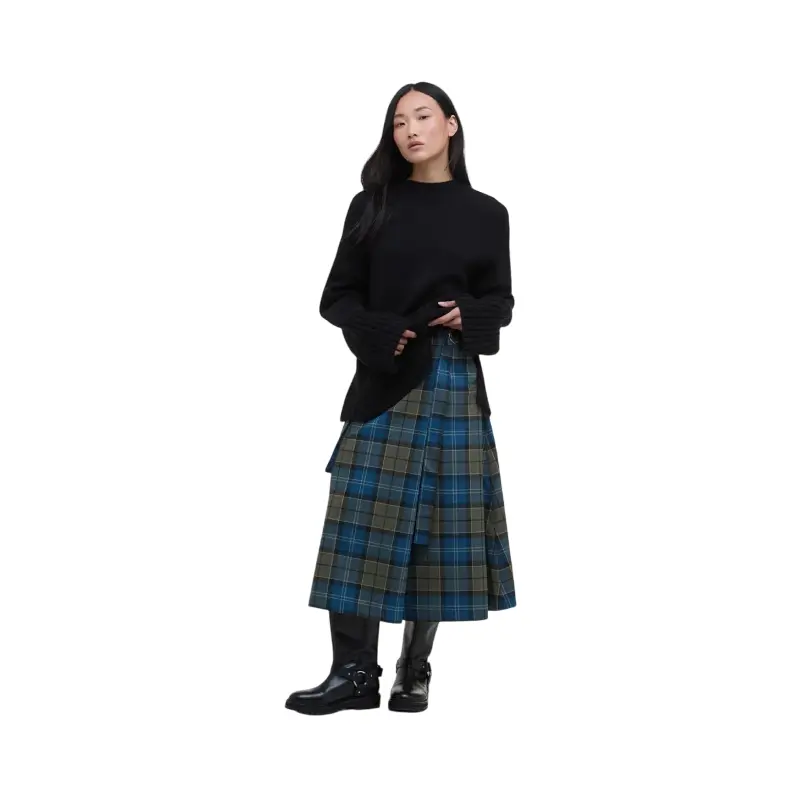 barbour saia maxi wilma