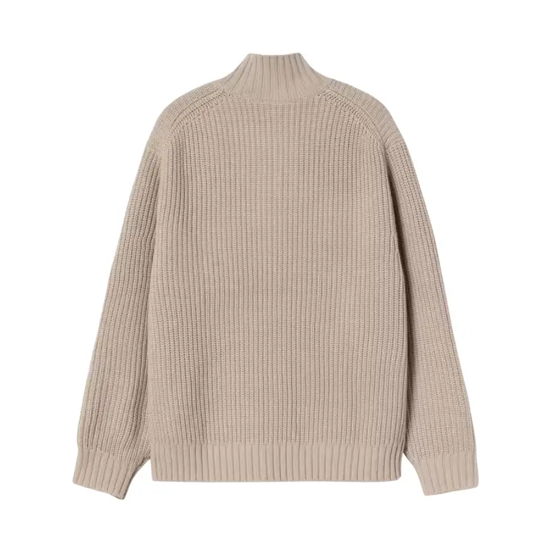 carhartt wip camisola malha 1/2 zip detroit