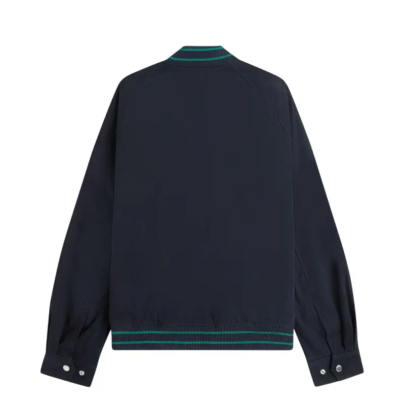 fred perry casaco bomber com emblema de ténis