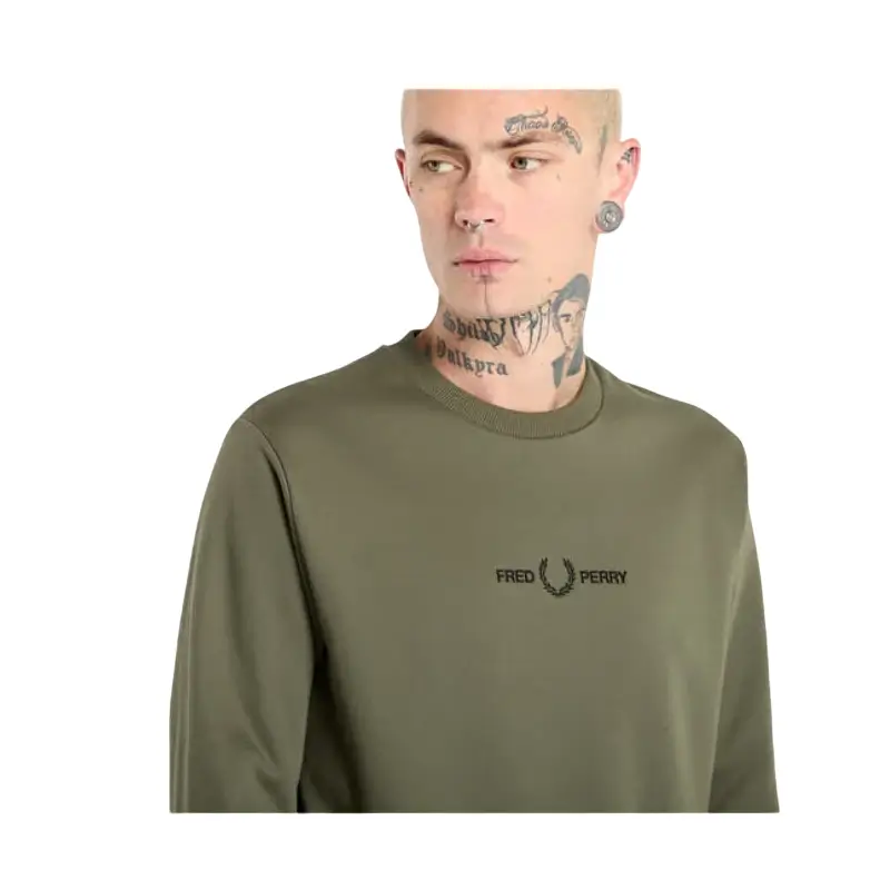 fred perry camisola bordada