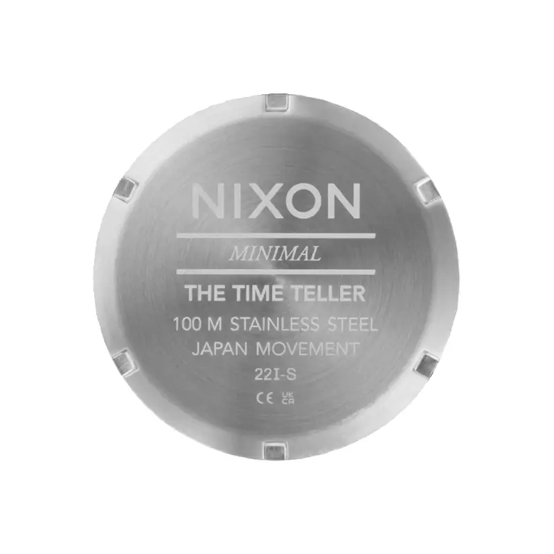 nixon relógio time teller