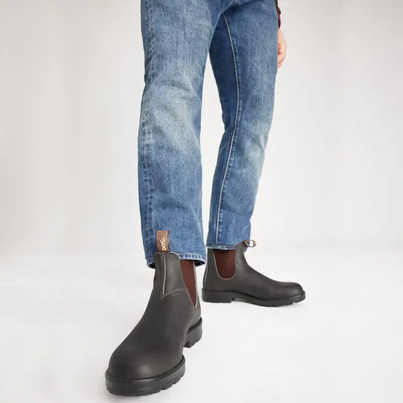 blundstone botas chelsea rustic 