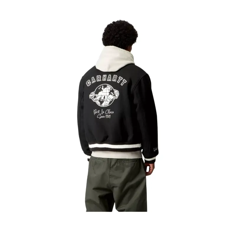 carhartt wip casaco world class varsity
