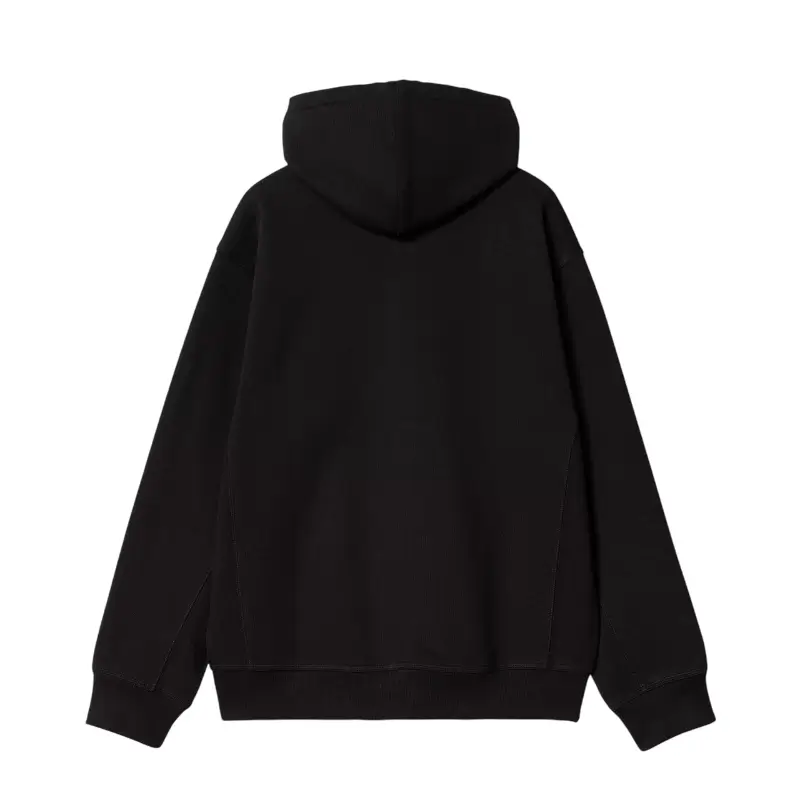 carhartt wip casaco com carapuço american script